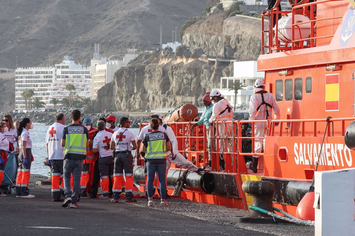 L'arrivée d'immigrants aux îles Canaries chute de 11,3% jusqu'au 31 juillet