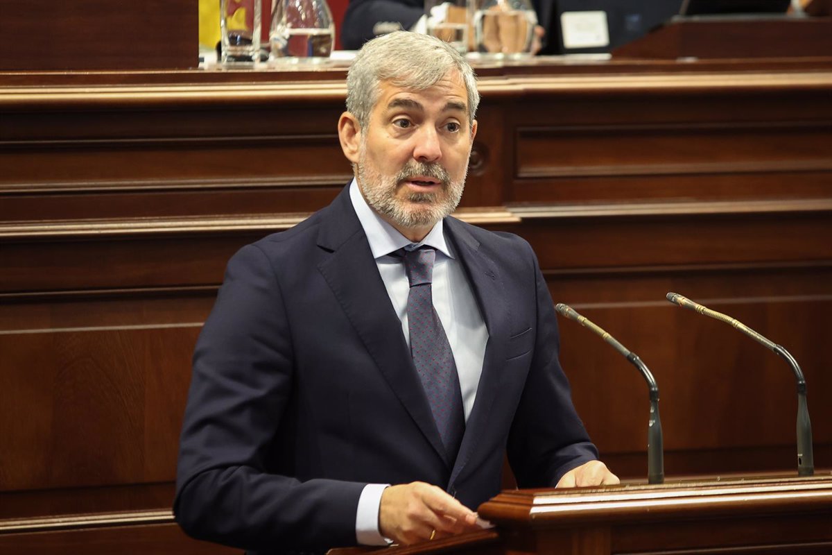 Clavijo appelle à former un "front commun" devant le gouvernement et l'UE pour améliorer la prise en charge des migrants
