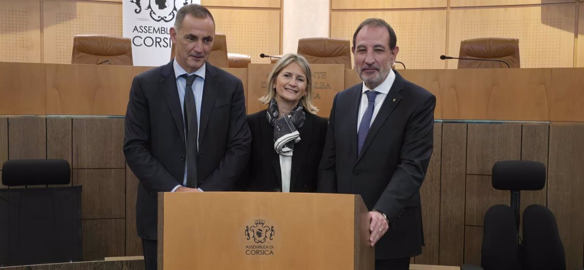 Espadaler rencontre le président de la Corse à Ajaccio