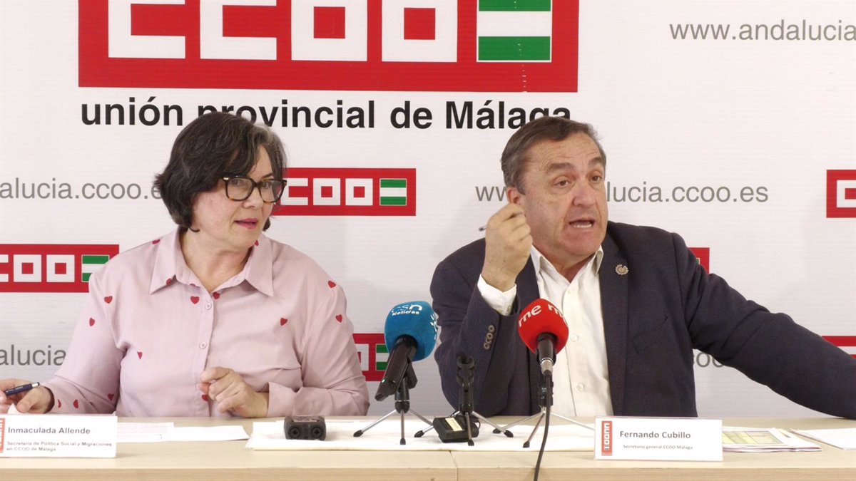 CCOO exige l'inclusion du travail dans l'égalité des chances et l'intégration sociale des migrants à Malaga