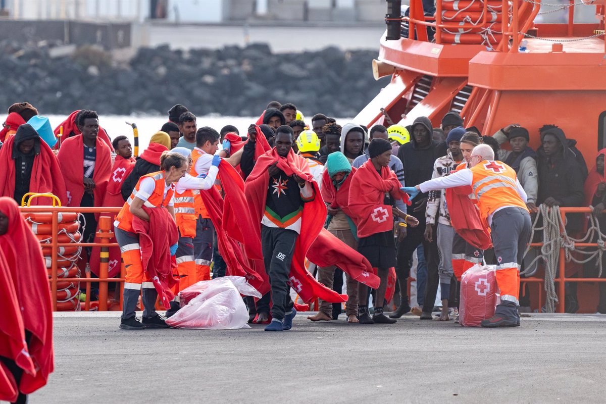 Plus de 600 migrants sont arrivés irrégulièrement en Espagne au cours des dernières 48 heures, avec un décès