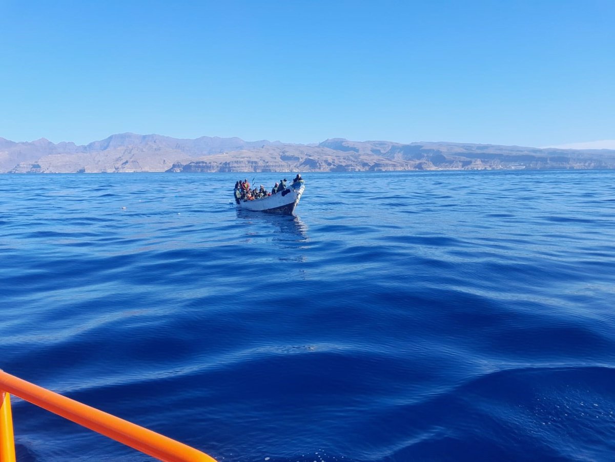 Quatre présumés responsables de la protection d'un bateau qui est arrivé de Mauritanie à Gran Canaria