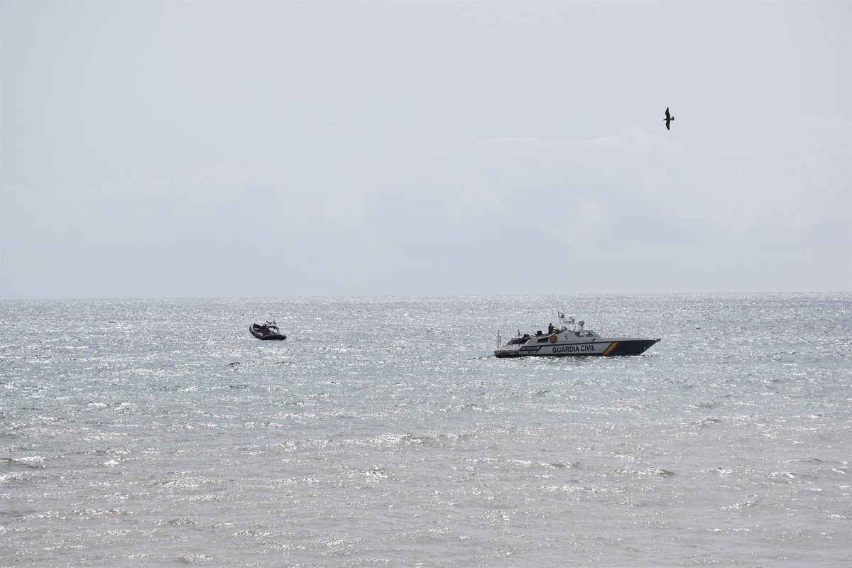 La garde civile récupère le corps d'un jeune Maghreb à Ceuta Aguas