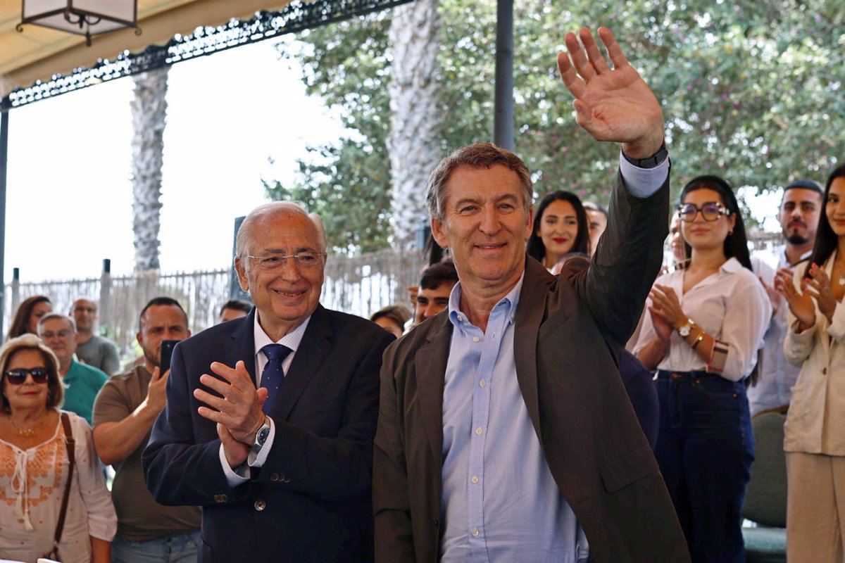 Feijóo accuse le gouvernement de "l'irresponsabilité" de Sánchez dans l'immigration et demande "l'expulsion de ceux qui criminels"