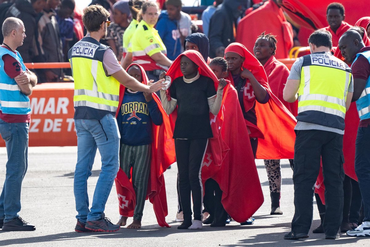 Le gouvernement comprend la capacité ordinaire de réception des mineurs migrants dans 32,6 pour 100 000 habitants