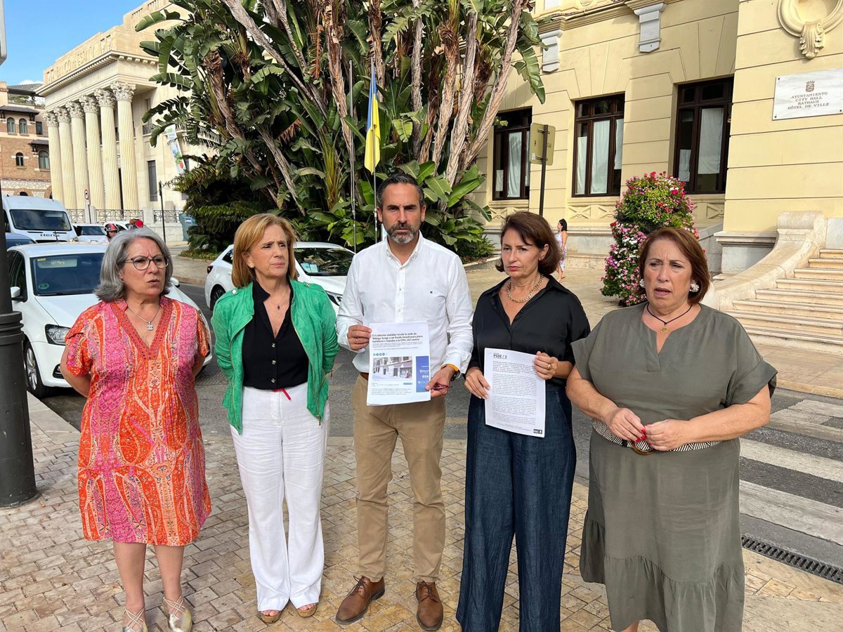 Le PSOE exige que le maire de Malaga "qui laisse l'indifférence et rompt les relations avec Israël pour le génocide au peuple palestinien"