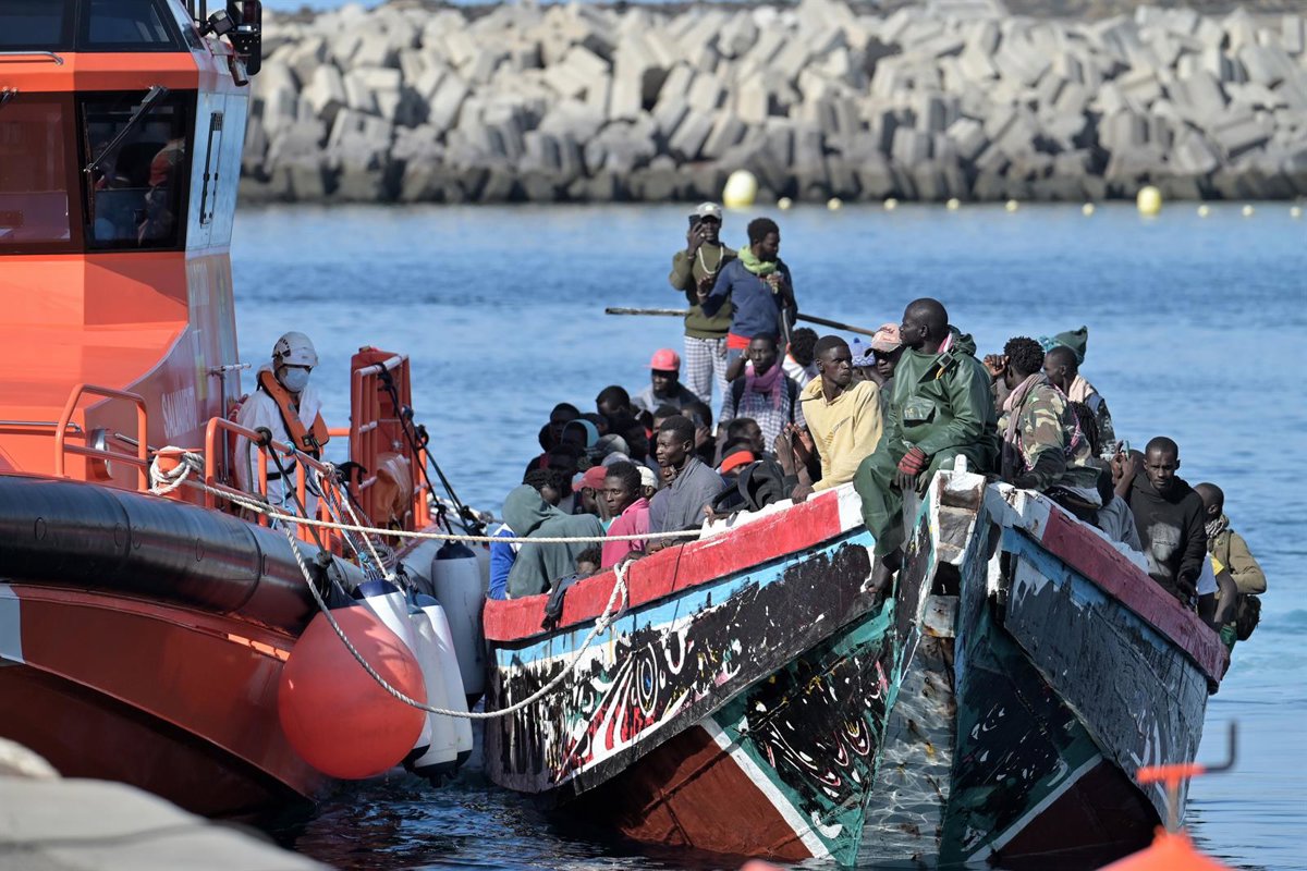 Au total, 1 334 migrants sont arrivés irrégulièrement aux îles Canaries en 2026, soit 85,3 % de moins qu'en mars 2025.