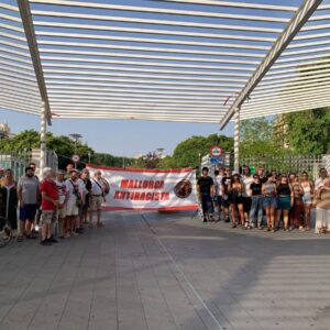 Des dizaines de personnes se rassemblent à Palma contre le Pacte européen sur la migration et l'asile