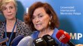 Carmen Calvo défend que la régularisation des migrants « a passé le filtre » du TS