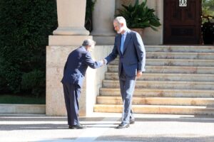 Felipe VI reçoit Vivas à Marivent pour parler de la crise migratoire à Ceuta
