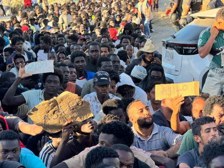 Le coordinateur CIES No de Cadix appelle à un rassemblement lundi à Algésiras en raison de la crise migratoire à Ceuta
