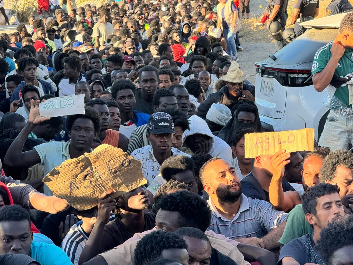 Le coordinateur CIES No de Cadix appelle à un rassemblement lundi à Algésiras en raison de la crise migratoire à Ceuta