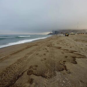 Un bateau avec vingt migrants a été intercepté ce matin sur la plage de La Línea (Cadix)