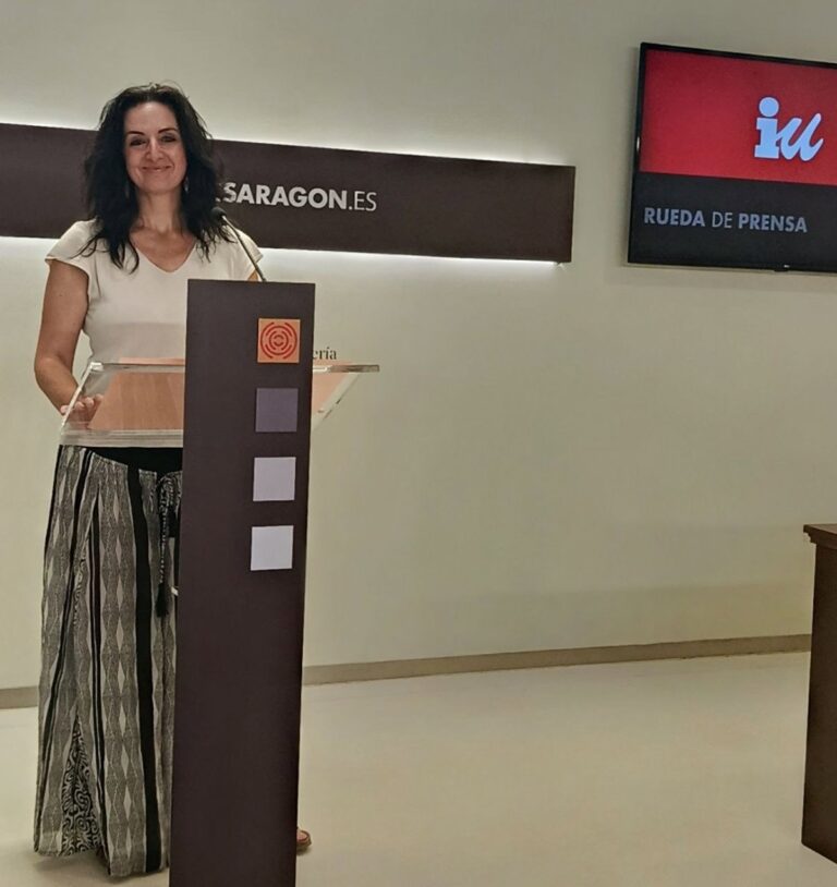 IU Aragón critique le fait que le gouvernement d'Aragon ne participe pas à la conférence sectorielle sur les enfants ce jeudi