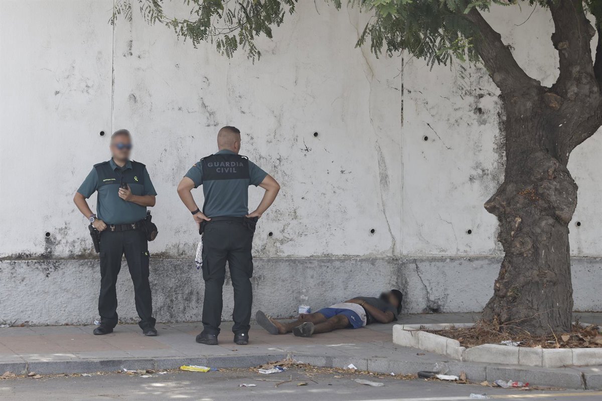 Un nouveau détenu parmi les immigrés de Ceuta pour agression sexuelle