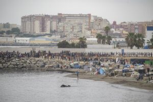 Les arrivées irrégulières de migrants à Ceuta augmentent de 102% par rapport à 2025, sans tenir compte de l'entrée massive de juillet