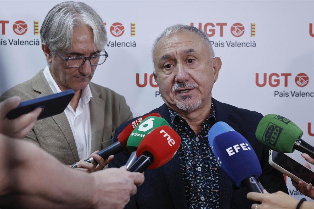 Pepe Álvarez dénonce la "politique misérable avec Ceuta" et estime que les accusations portées contre les migrants "en disent très peu en faveur" de l'Espagne