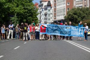 Deux manifestations auront lieu ce samedi à Santander contre et en faveur de la migration