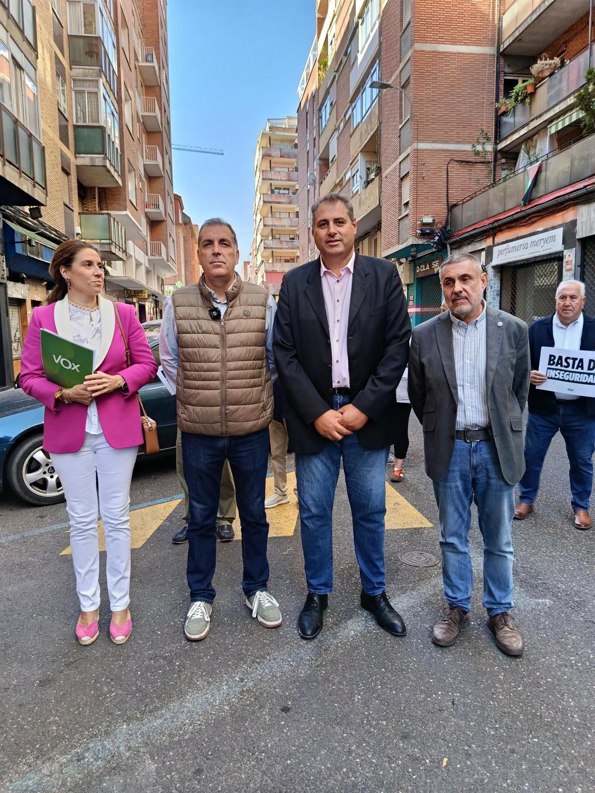 Samuel Vázquez (Vox) dénonce l'augmentation de la criminalité à Palencia et les effets de "l'invasion migratoire"