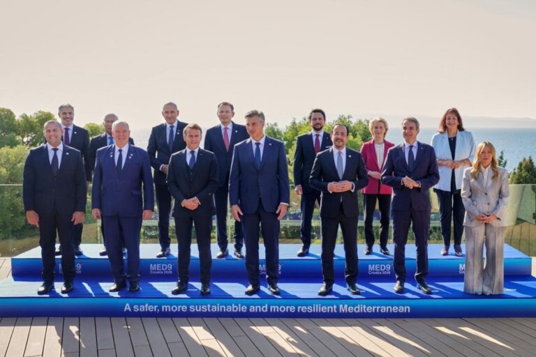 Les dirigeants méditerranéens, dont Meloni, défendent « une réponse basée sur la solidarité » face à des crises comme celle de Ceuta