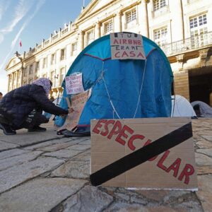 Les campeurs pour le logement à Santiago appellent ce lundi à un rassemblement « antiraciste et anticolonial »