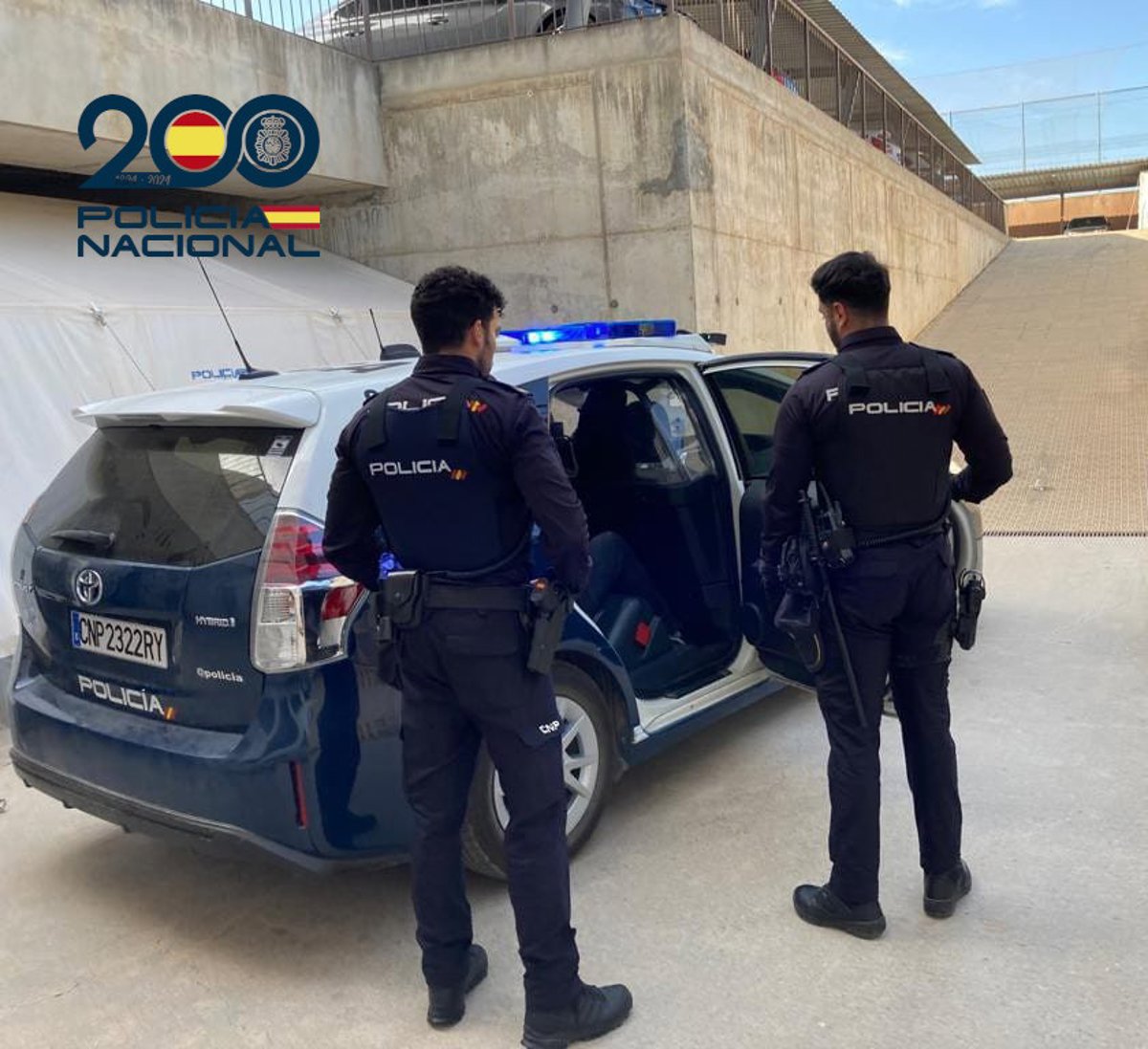 Sept migrants sont interceptés dans une avenue d'Ibiza