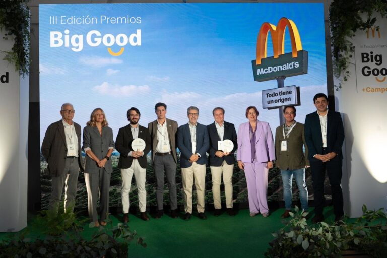 Un projet de remplacement générationnel et un autre projet d'agriculture durable, les prix McDonald's 'Big Good'