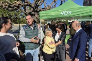 Samuel Vázquez (Vox) dénonce dans Caspe « les conséquences du manque de contrôle aux frontières »