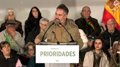 Abascal assure que s'il gagne, les sacrifices seront pour les immigrés, les partis et les syndicats