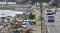 La plage du Trampolín est vide après l'expulsion tandis que le Guano reste plein de migrants
